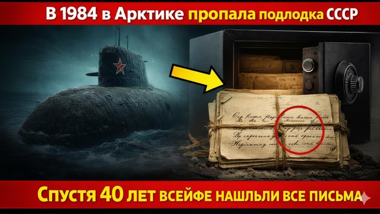 Исчезновение подлодки СССР в Арктике. Почему письма экипажа скрывали 40 лет