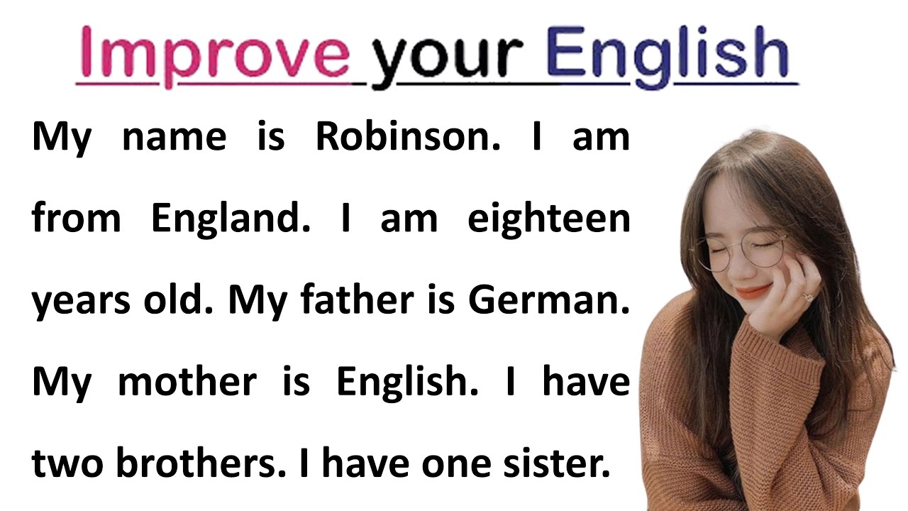 How To Improve English | Learn English | Graded Reader | Improve Your Englsh Skills
