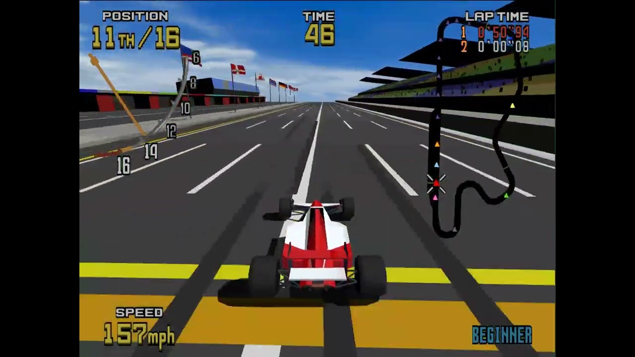 Sega Classics Collection-Virtua Racing: Flatout (PlayStation 2) via PCSX2 Emulator