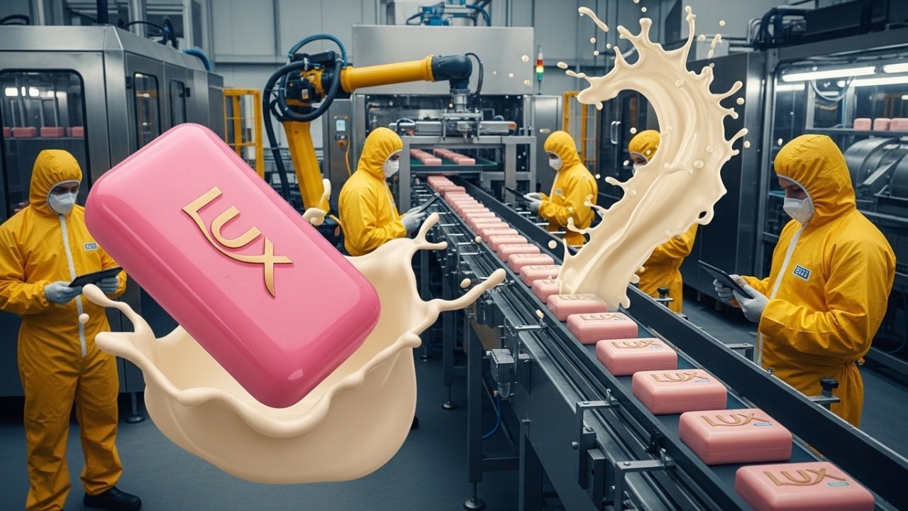 How Lux Soap is Made: Inside the USA Factory Production Process