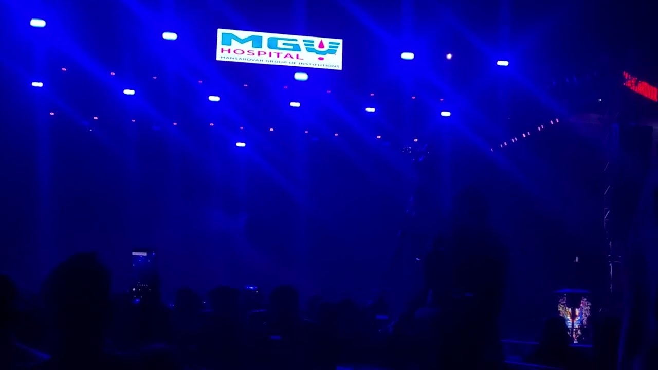 Day 2nd, Entry Rashmeet kaur #yuvamahotsav2026 in Mansarovar Global university Bhopal, live concert 