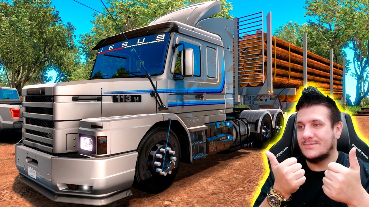 VIREI CAMINHONEIRO REAL EUROTRUCK SIMULATOR 2 G29