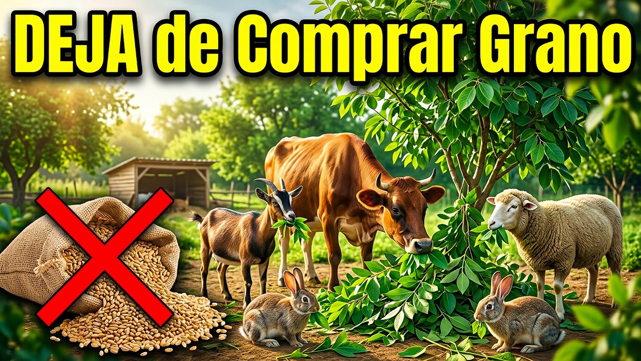 DEJA De Comprar Grano: 7 &Aacute;RBOLES FORRAJEROS Que Reducen El Costo Del Alimento PARA SIEMPRE