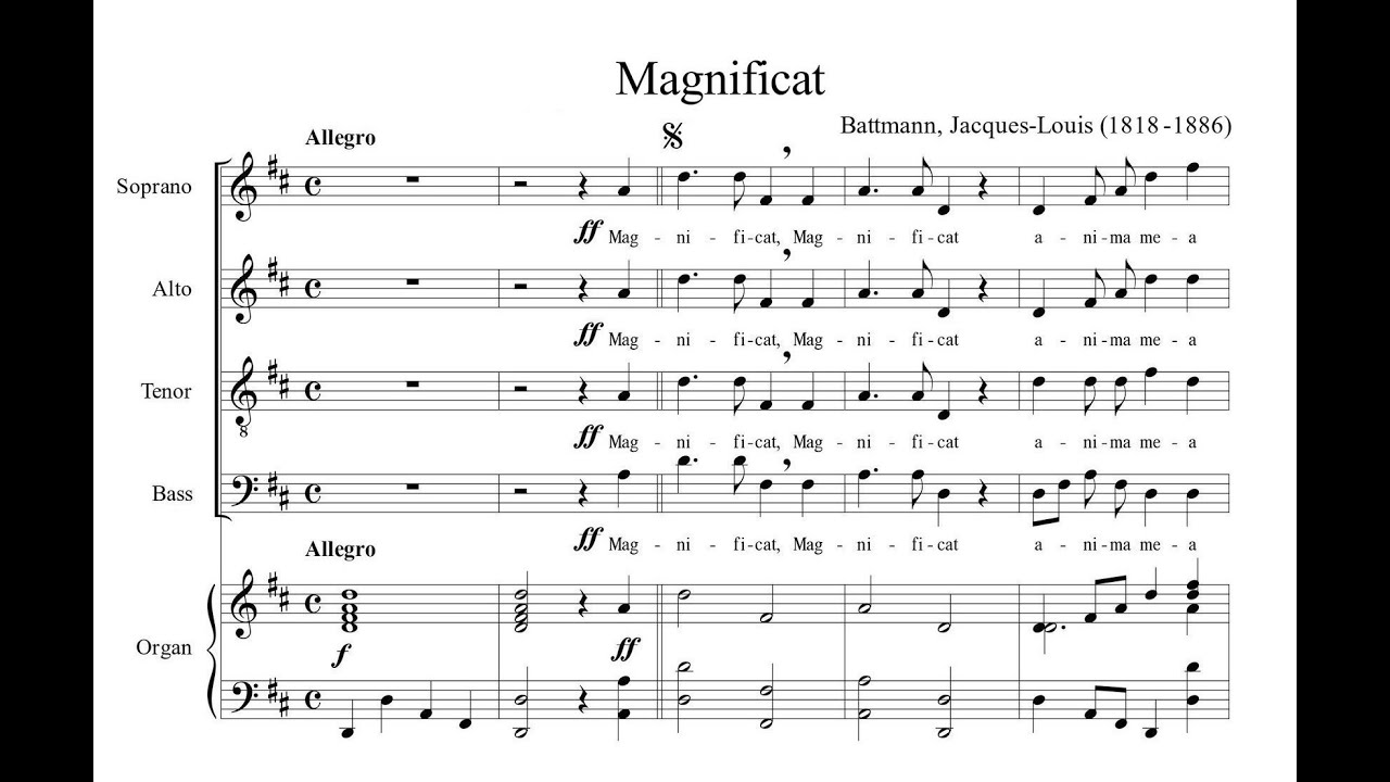 Battmann, Jacques-Louis (1818 - 1886) Magnificat