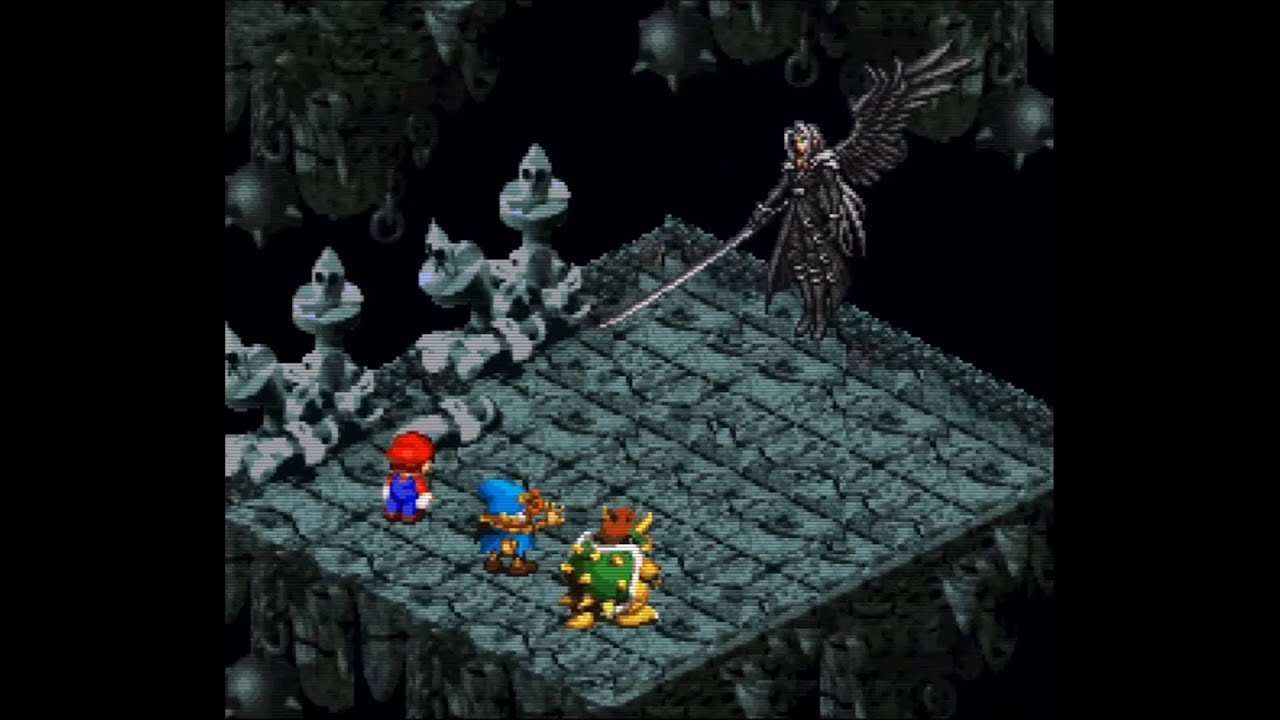 What if Sephiroth was the Super Mario RPG Secret Boss? (ROM Hack)