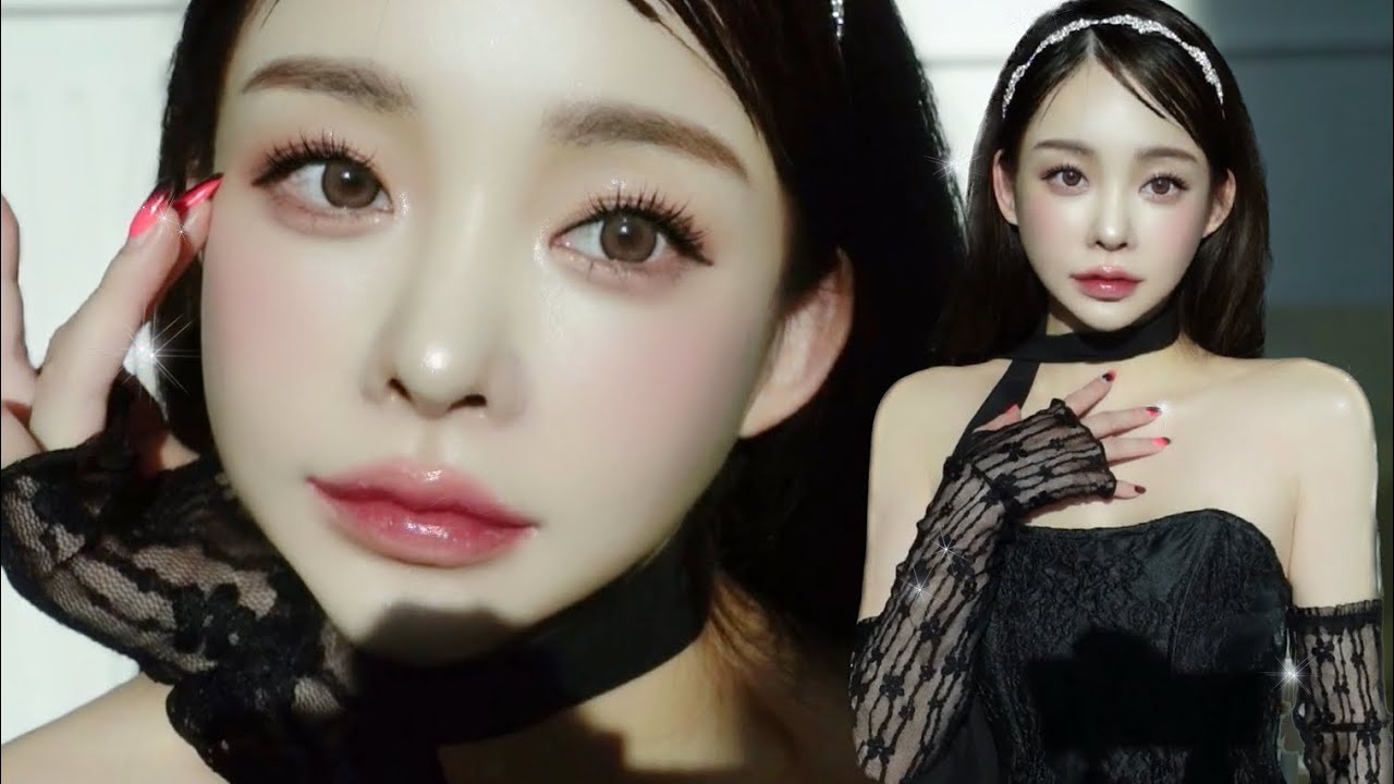 반짝 반짝🌟홀리데이 집콕 파티 룩 메이크업 holiday make up✨