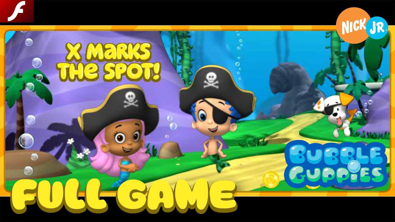 Bubble Guppies™: X Marks the Spot! (Flash) - Nick Jr. Games