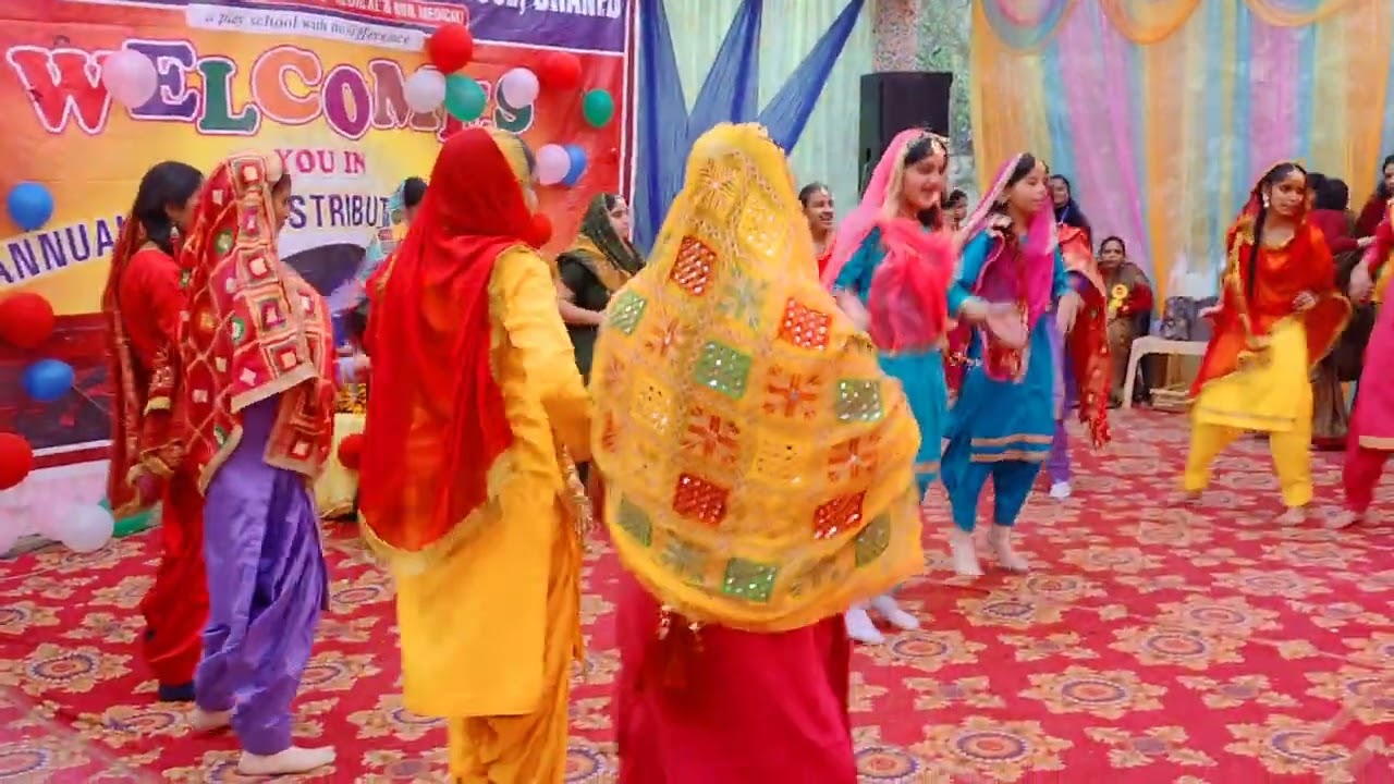 || Punjabi Gidha || Yashvi and Friends|| Twinkle Star Public School Dhaned Hamirpur||