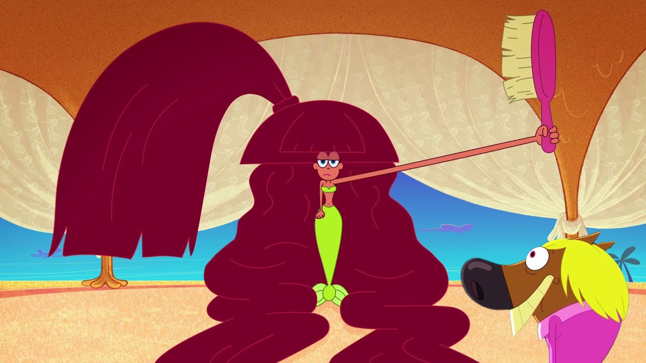 ZIG e SHARKO 👩‍🦰 Que cabelo lindo 👩‍🦰 Português Brasil | Cartoon for Kids
