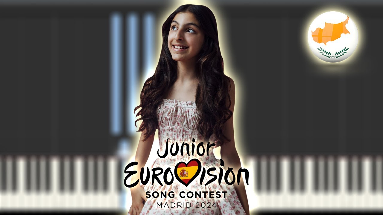 Maria Pissarides - Crystal Waters - 🇨🇾 Cyprus - Junior Eurovision 2024 | Piano / Partitura / MIDI