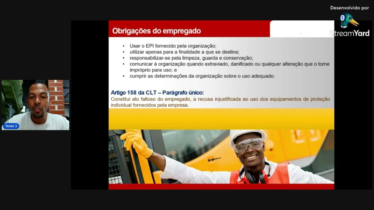 ⛑️Treinamento NR 6 EPI [Introdução]