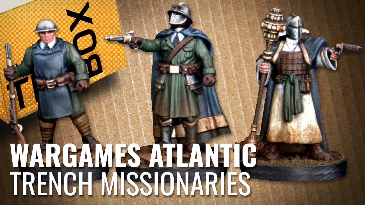 Альтернатива миниатюрам Trench Crusade? Обзор Trench Missionaries | Wargames Atlantic
