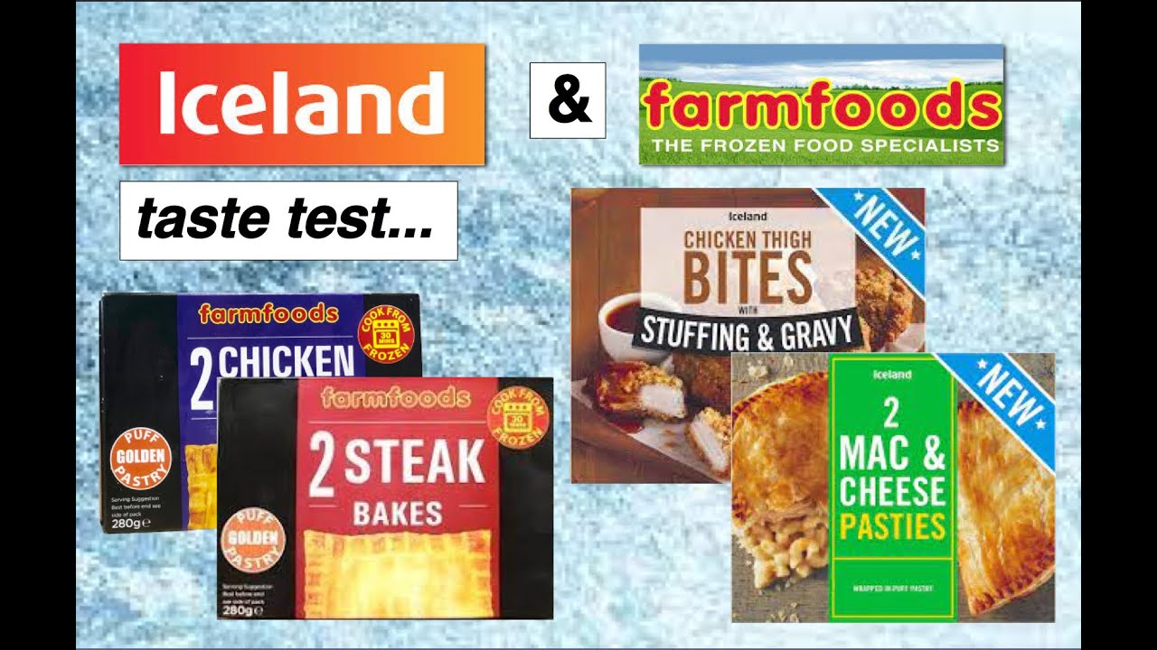 Дегустация замороженных продуктов Iceland & Farmfoods | Обзор
