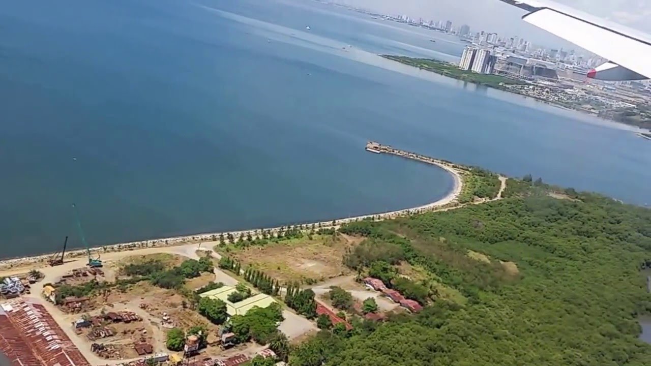 Landing at Manila, Philippines