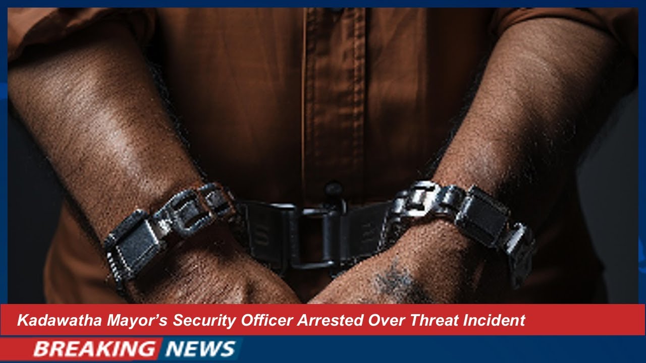 Kadawatha Mayor’s Security Officer Arrested Over Threat Incident