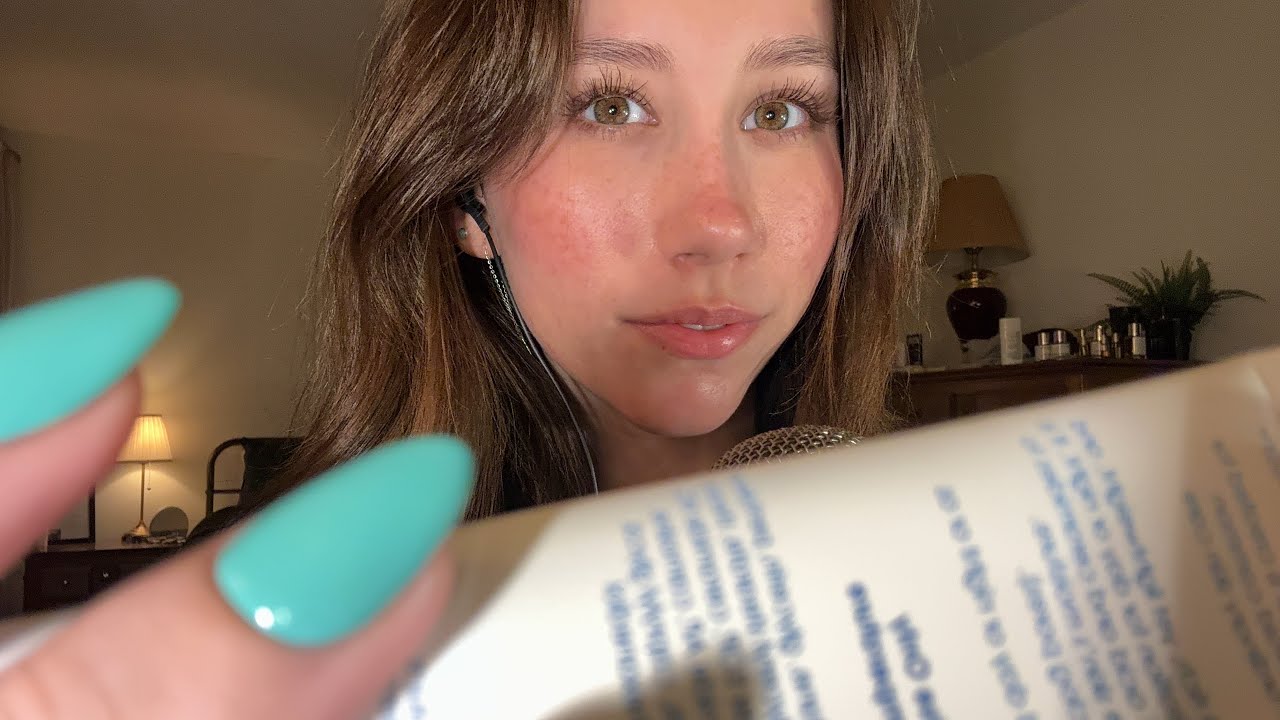 ASMR | Finger Tip Tapping W/ Mouth Sounds