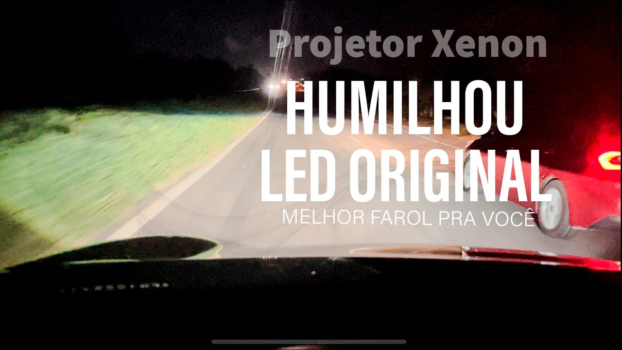 MELHOR KIT XENON 2022 -  OFUSCOU FAROL LED ORIGINAL