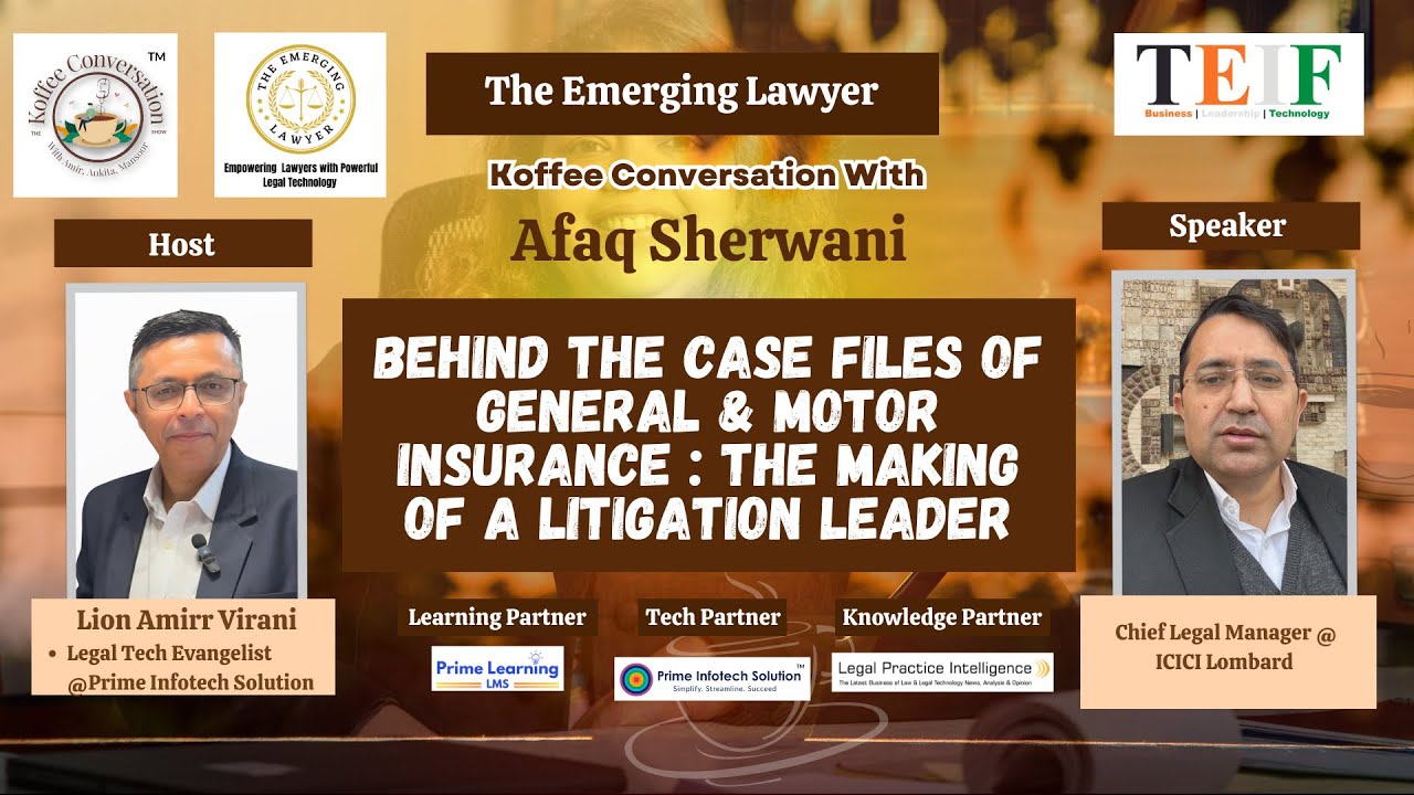 Behind the Case Files of General & Motor Insurance with Afaq Sherwani | Koffee @TEIF
