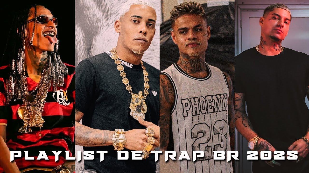 PLAYLIST DE TRAP BR 2025 - ORUAM, MC POZE, MC CABELINHO, FILIPE RET - AS MELHORES 2025 #trapbr