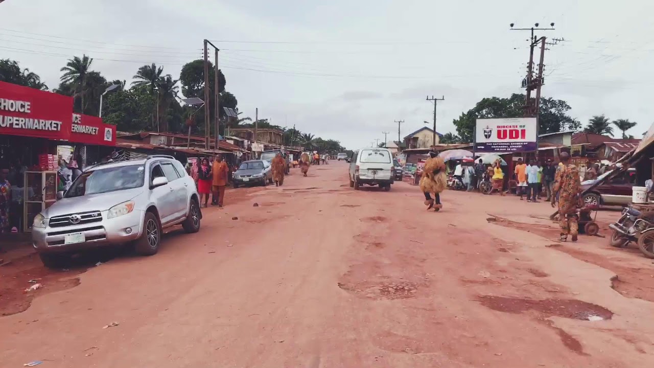 Aju Masquerade cultural festival at Amokwe Station in Udi LGA of Enugu State