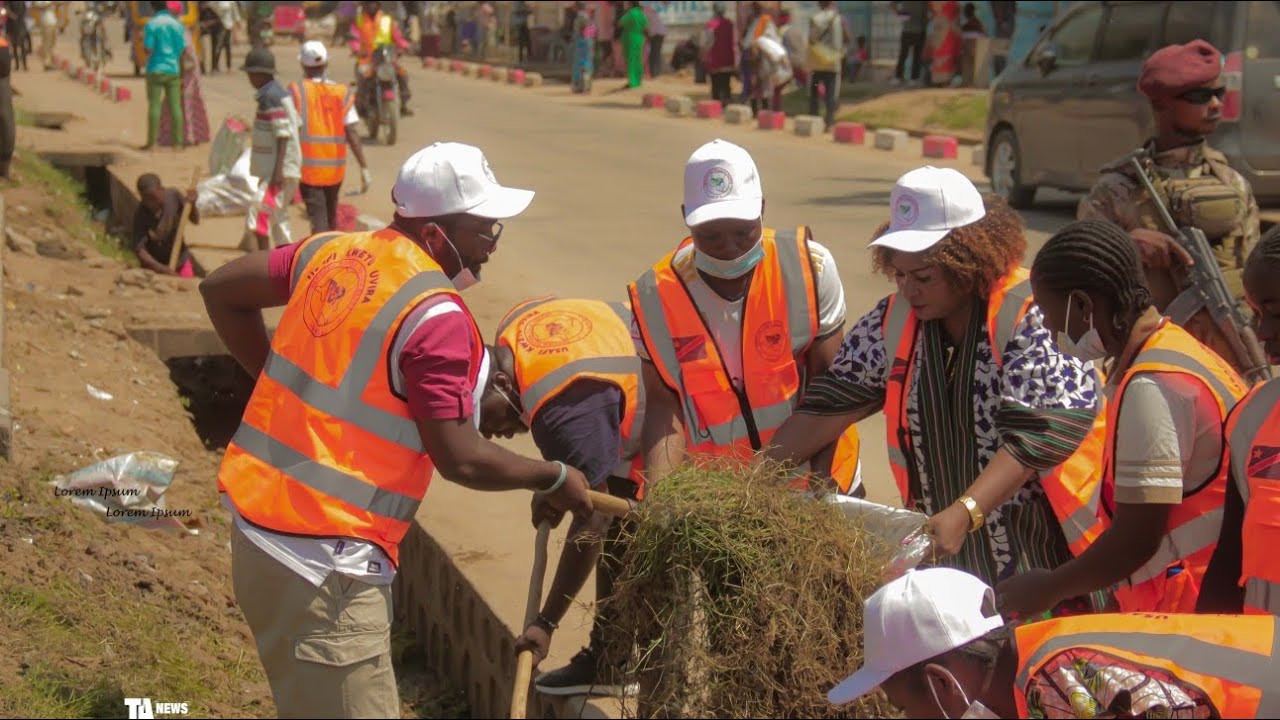 Lancement officiel du projet '' Usafi  kwetu UVira'' à l'occasion de la journée de la jeune fille 
