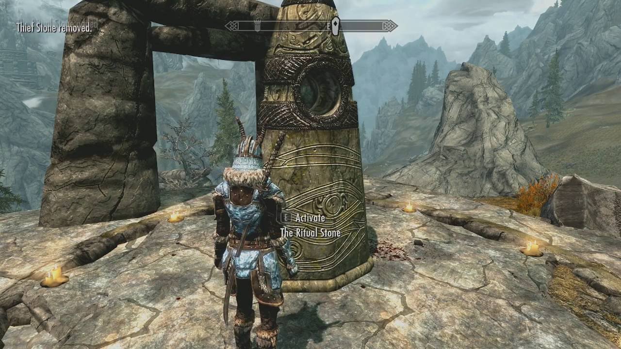 How to improve the Ebony Blade without killing any important NPC - Skyrim