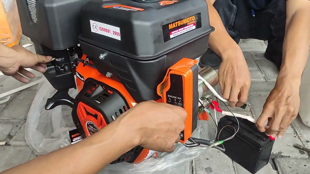 engine / mesin bensin yamakoyo double starter