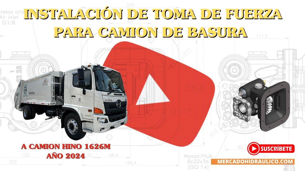 APRENDE como instalar toma de fuerza/Power take-off