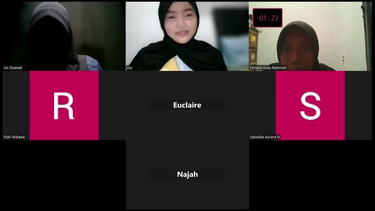 TUGAS MICROTEACHING VIA ZOOM UNY FITA PRADINI