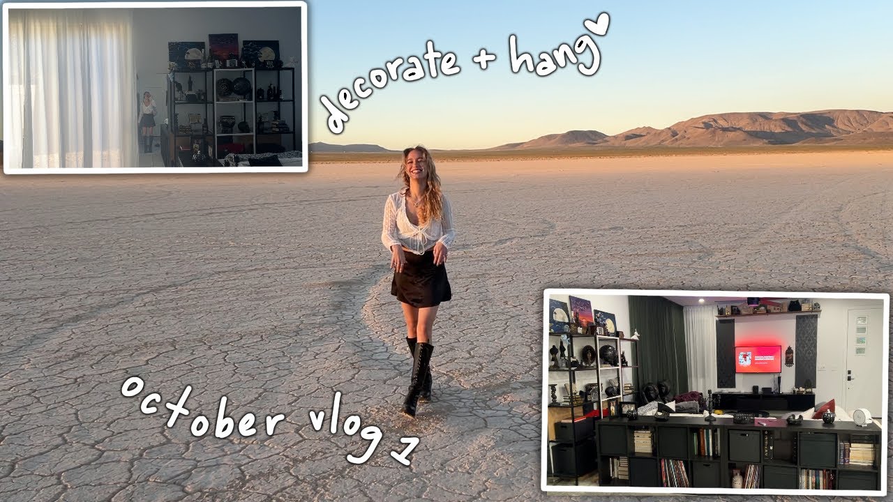 lets plan out a fun october | vlog