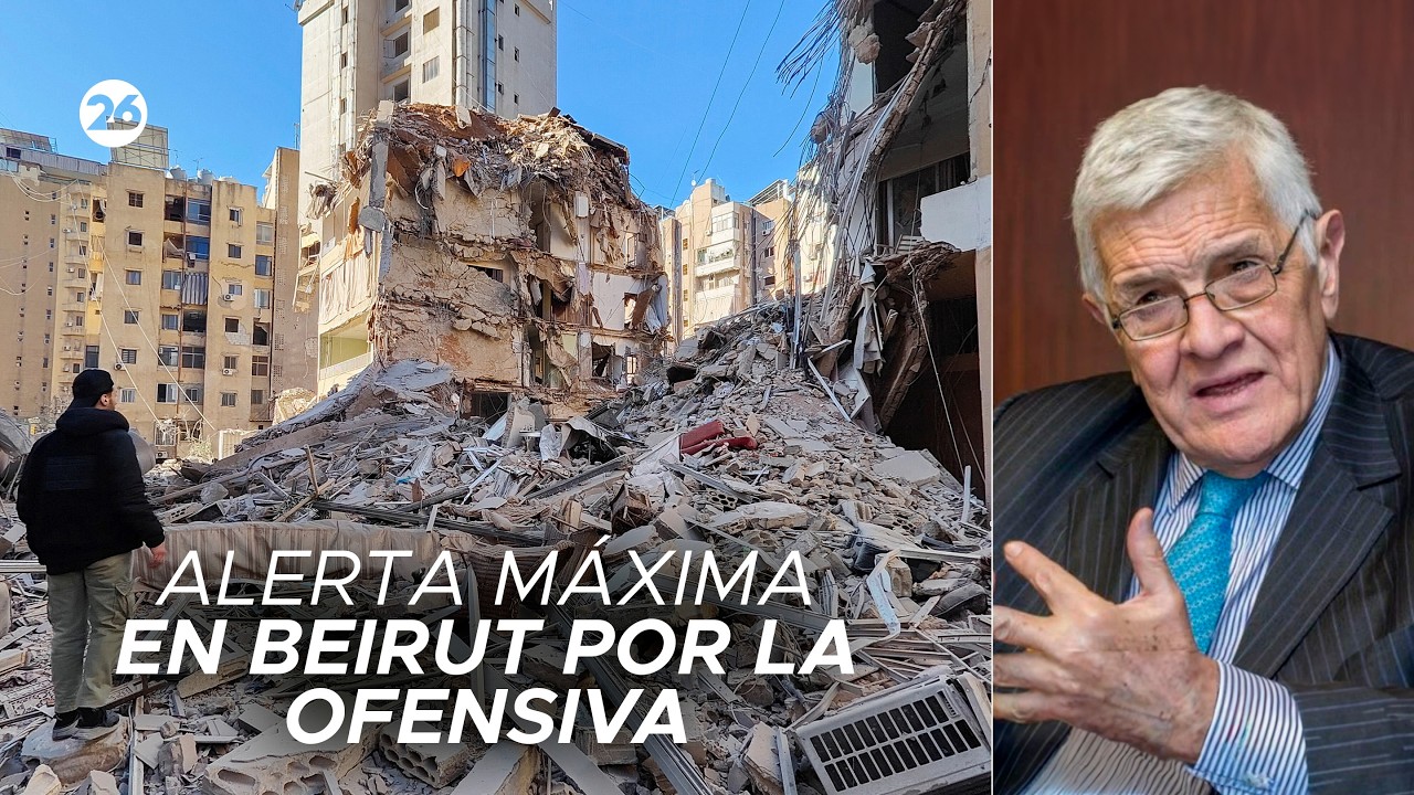 🚨 MEDIO ORIENTE | Alerta máxima en Beirut por ofensiva contra Hezbolá | El análisis de Jorge Castro