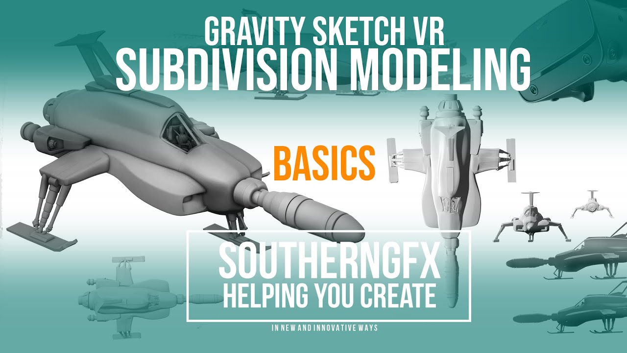 Subdivision modeling in Gravity Sketch