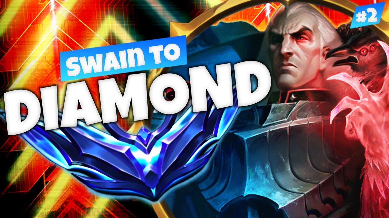 Swain Unranked to Diamond Season 14 - League of Legends High Elo Gameplay + New Items