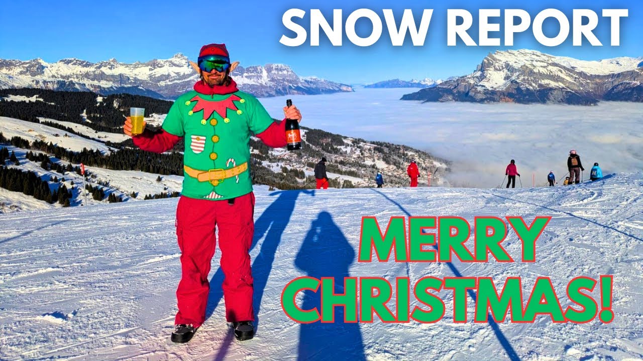 CHAMONIX Ski and Snow Report 2025/6 week 4 | Merry Christmas!