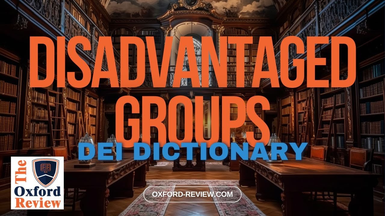 Disadvantaged Groups