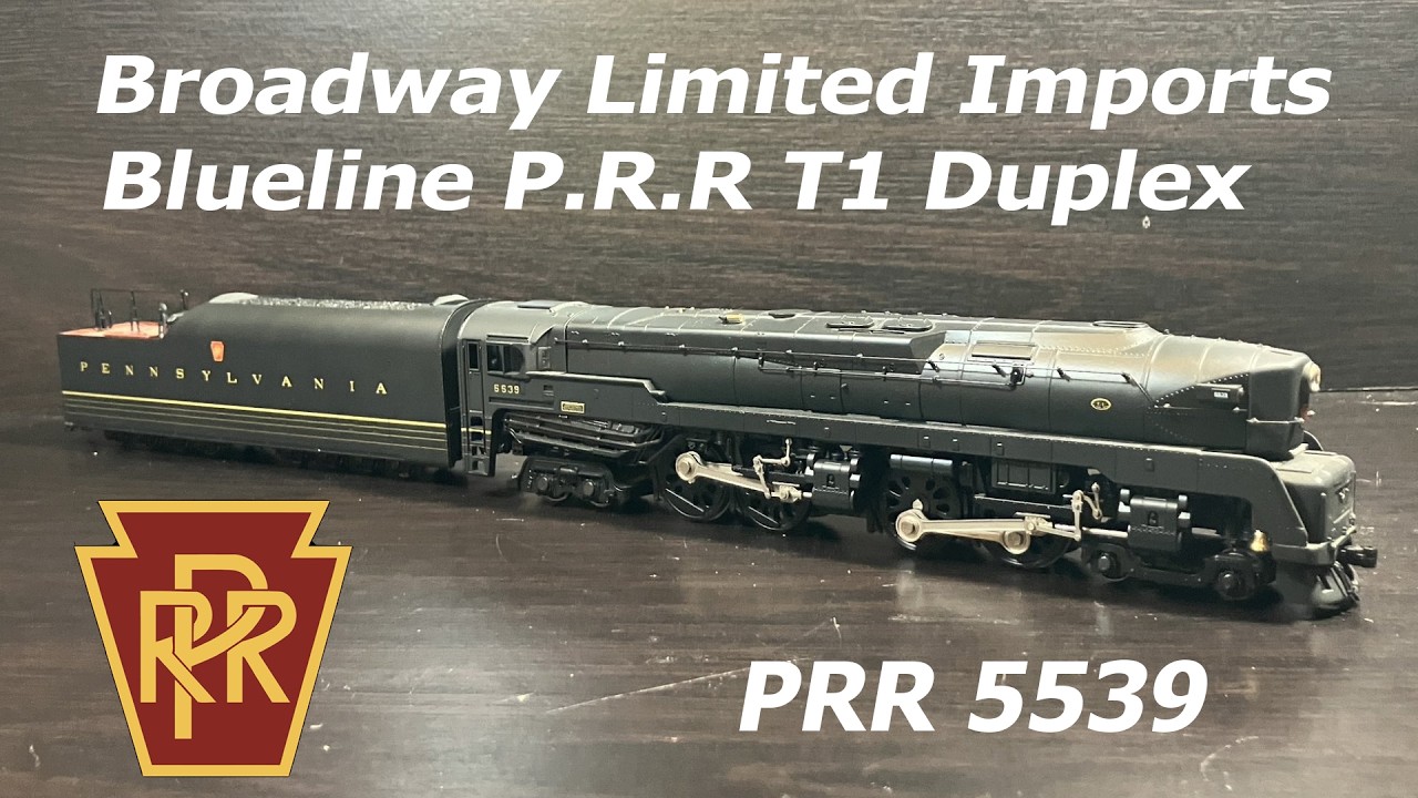 Model Review: Broadway Limited Imports Blueline HO scale Pennsylvania Railroad T1 Duplex