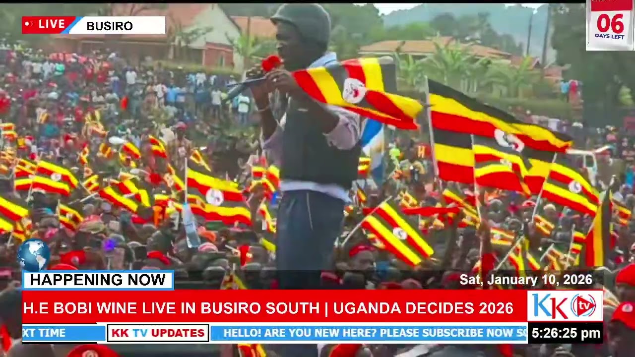 Bobi Wine Delivers Powerful Speech in Busiro South as 2026 Elections Draw Closer