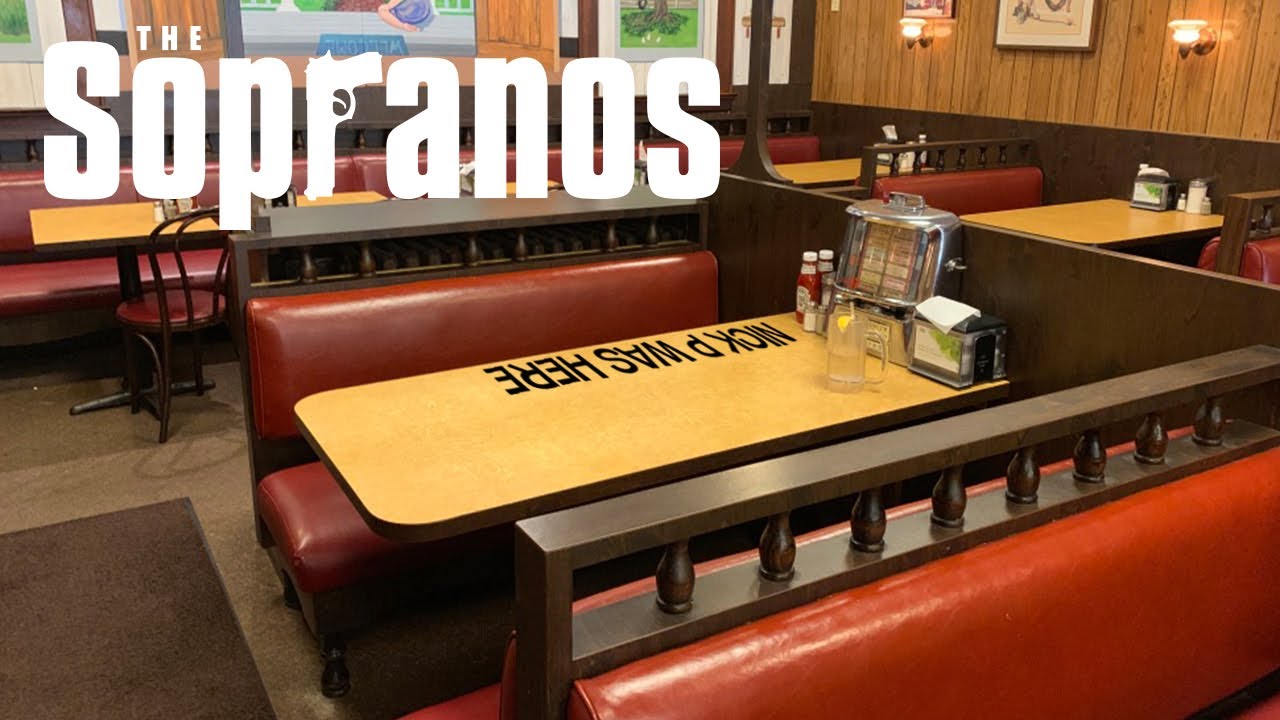 The Sopranos Final Scene FILMING LOCATION | Made in America | Then and Now