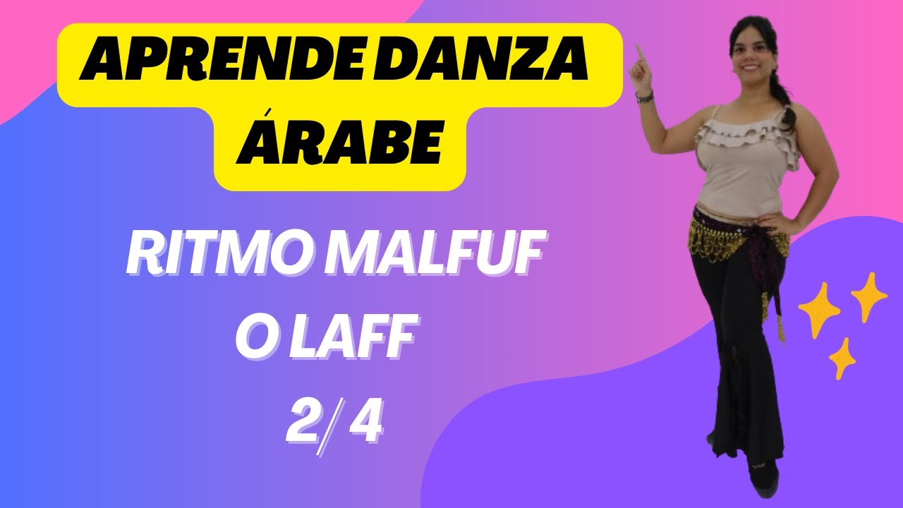 Tutorial de danza árabe coreografía Ritmo malfuf #bellydancetraining