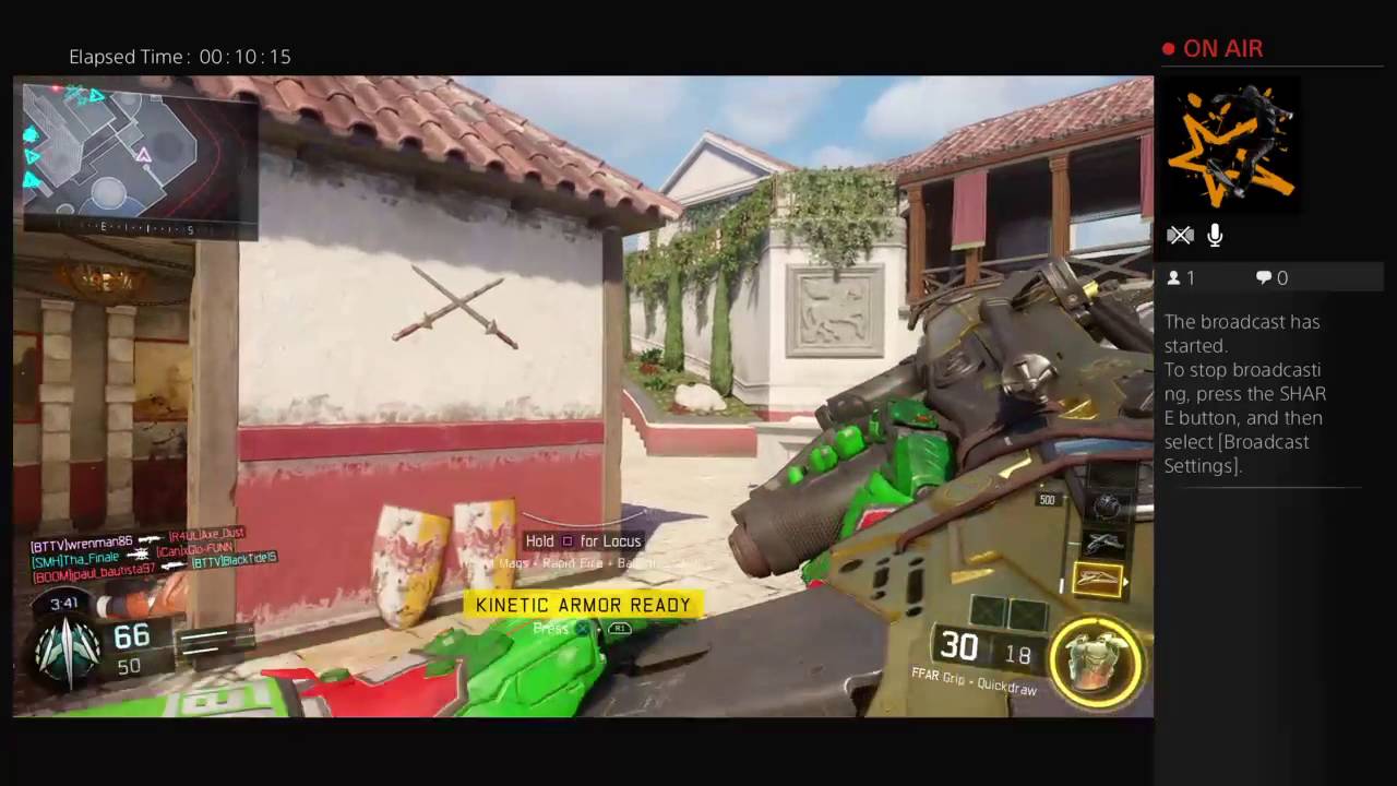BO3 Descent gameplay w/ BlackTidetv part 2