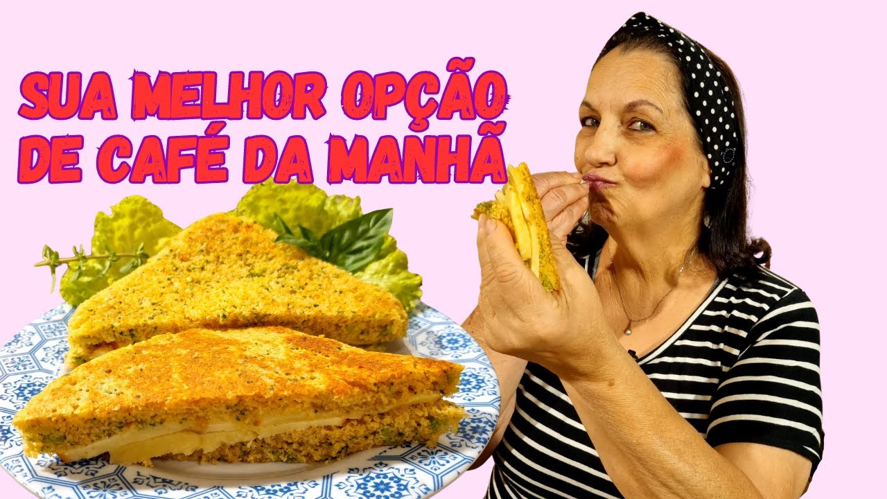 PÃOZINHO LOW CARB FEITO EM 2 MINUTOS PARA O CAFÉ DA MANHÃ