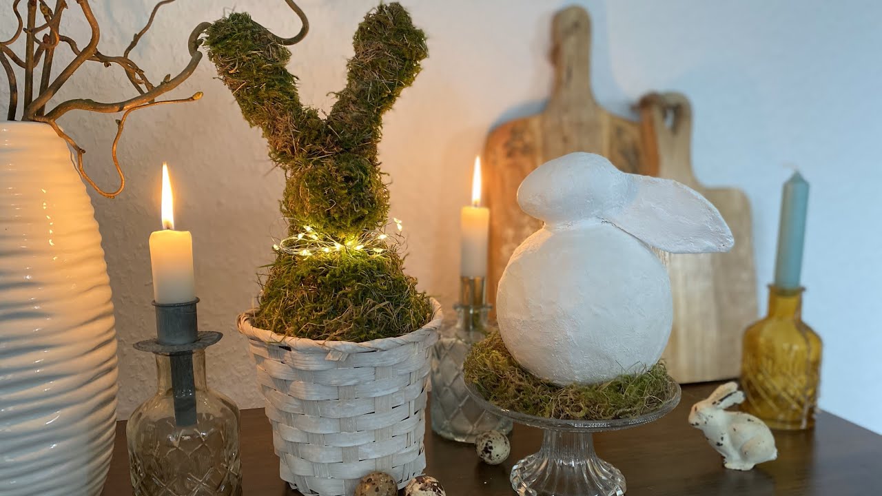 DIY OSTERHASEN * ZAUBERHAFTE OSTERDEKO * AUCH RECYCLING