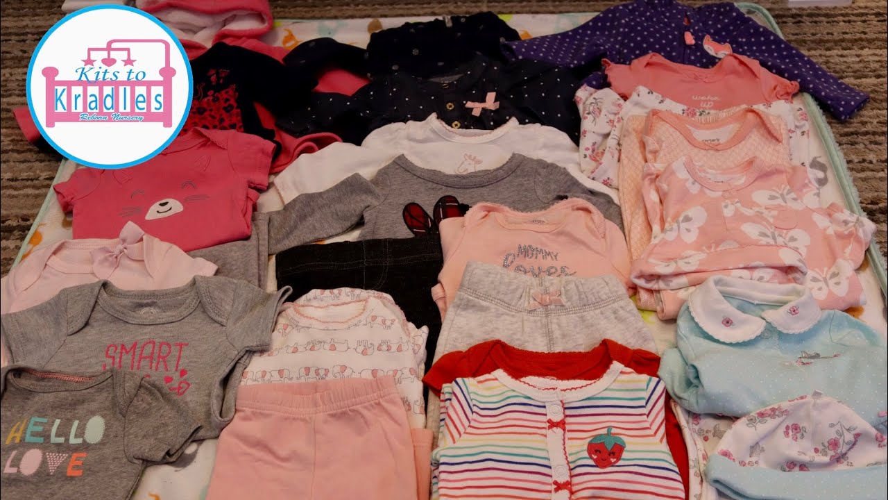 Reborn Baby Girl Clothing Haul! 💕
