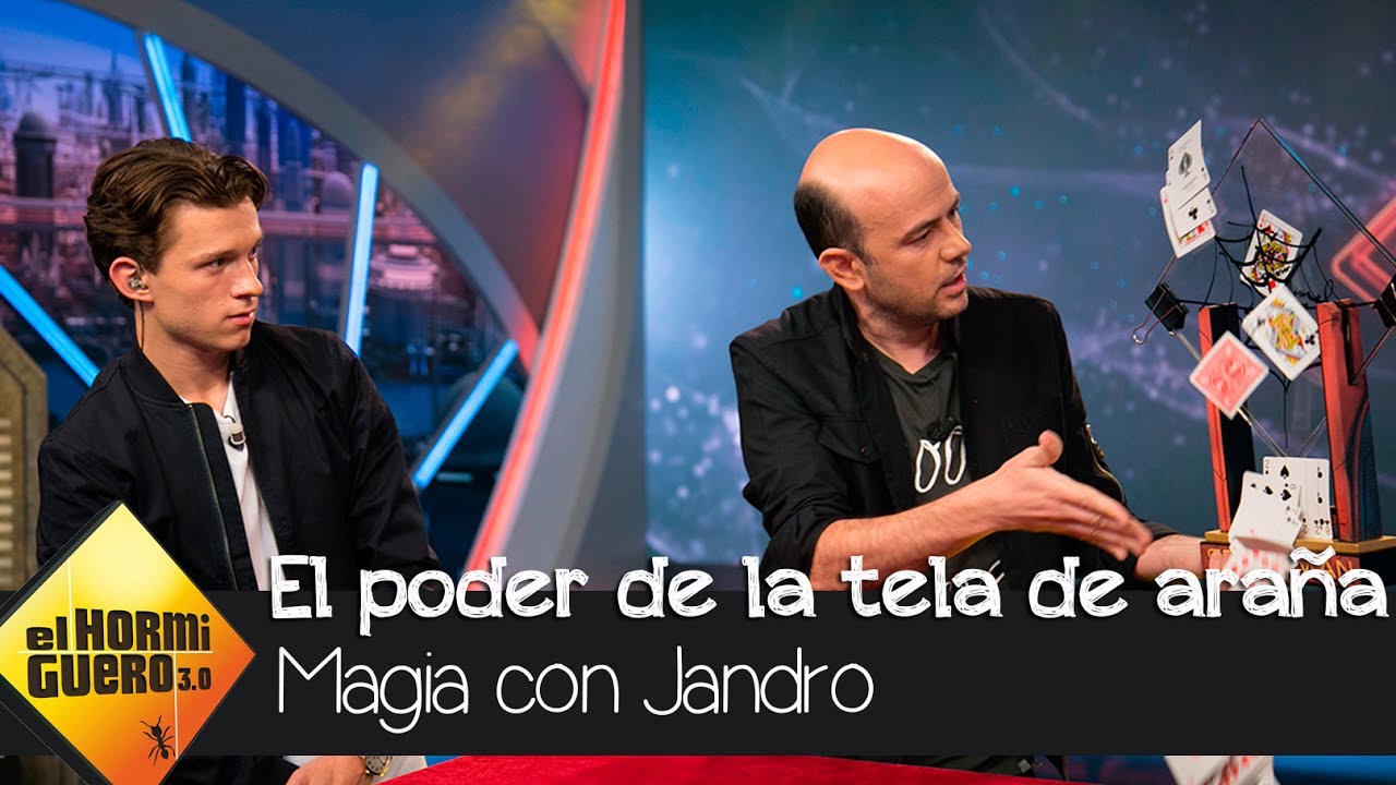 Jandro demuestra la gran fuerza de la tela de araña - El Hormiguero 3.0
