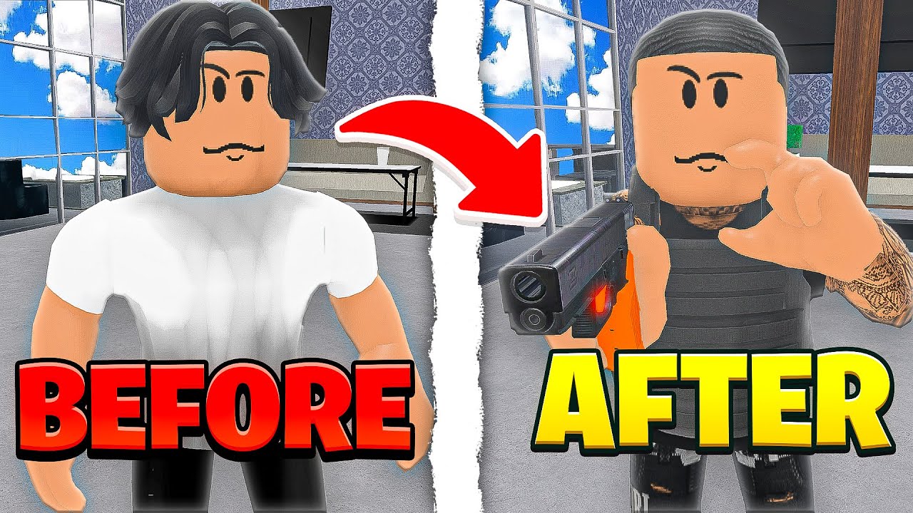 TRANSFORMING MY NERDY FRIEND INTO A YN IN THIS ROBLOX HOOD GAME (NO MERCY)