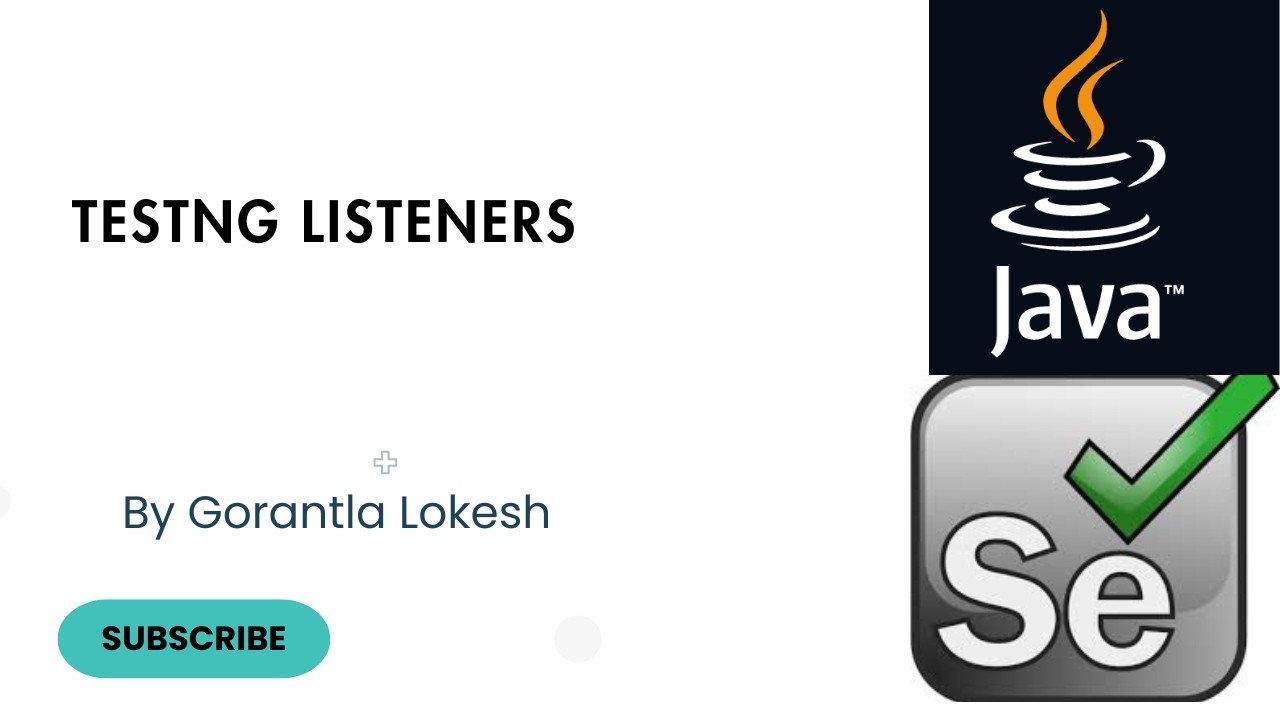 Selenium Java Tutorial 33: TestNG Listeners in Selenium Java #testng #seleniumjava