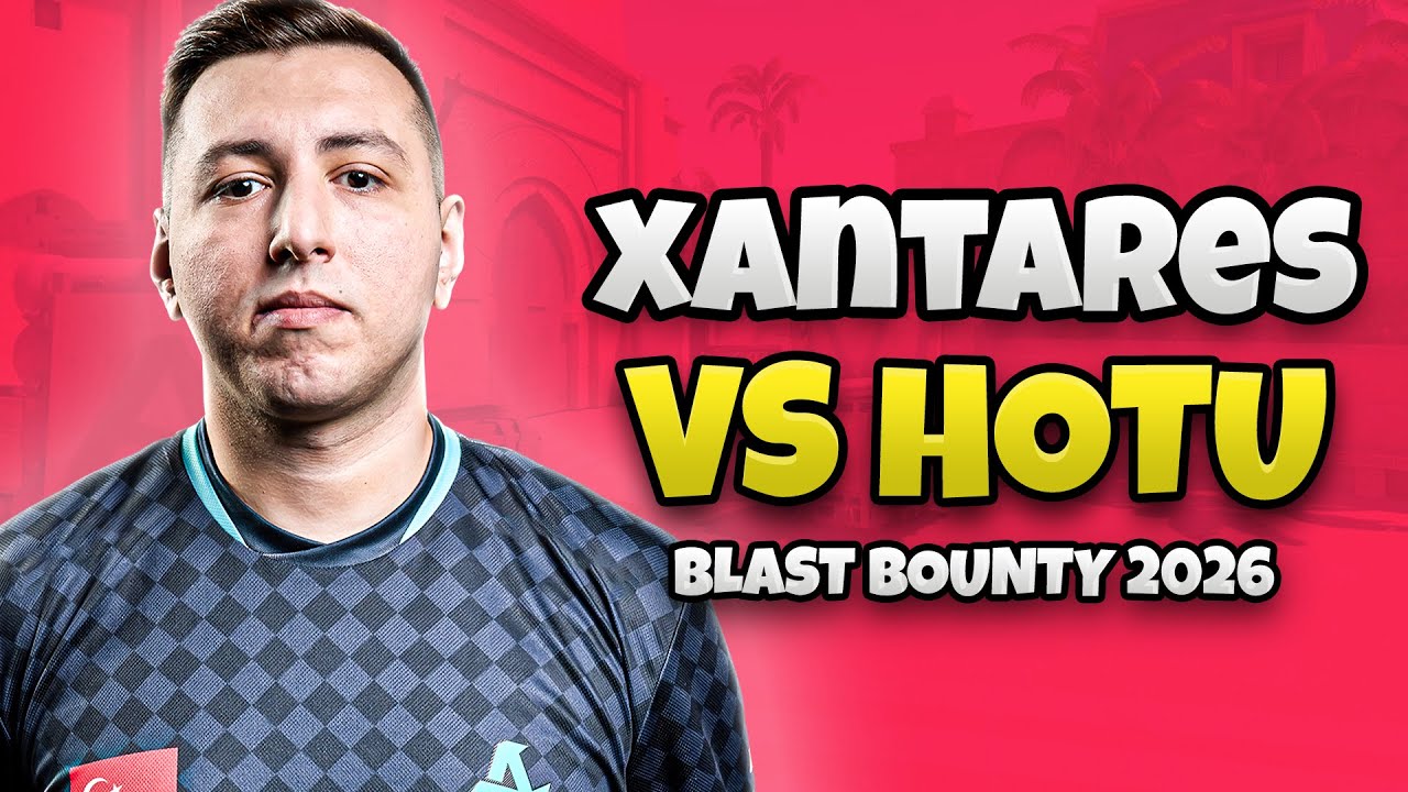 AURORA XANTARES vs HOTU - BLAST Bounty 2026 Season 1 - XANTARES POV (Mirage)