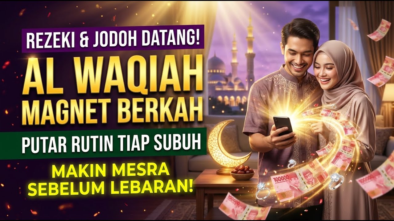DAHSYATNYA MALAM! Al Waqiah Pengundang Rezeki Esok Hari Di Bulan Ramadhan