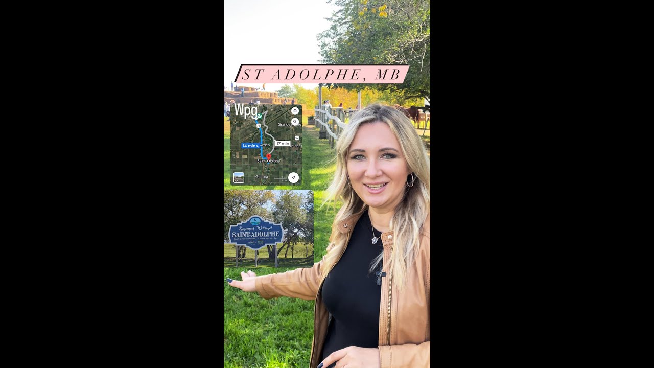 ST ADOLPHE, MANITOBA - Short tour with Tanya Zueva, Vanguard Real Estate Ltd