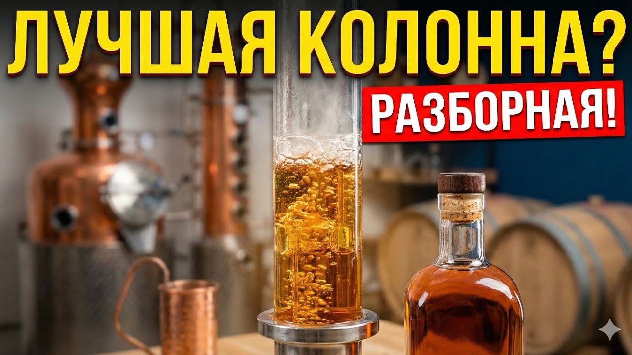 Идеальная колонна для Бурбона? Обзор РАЗБОРНЫХ колпачков (2 дюйма)